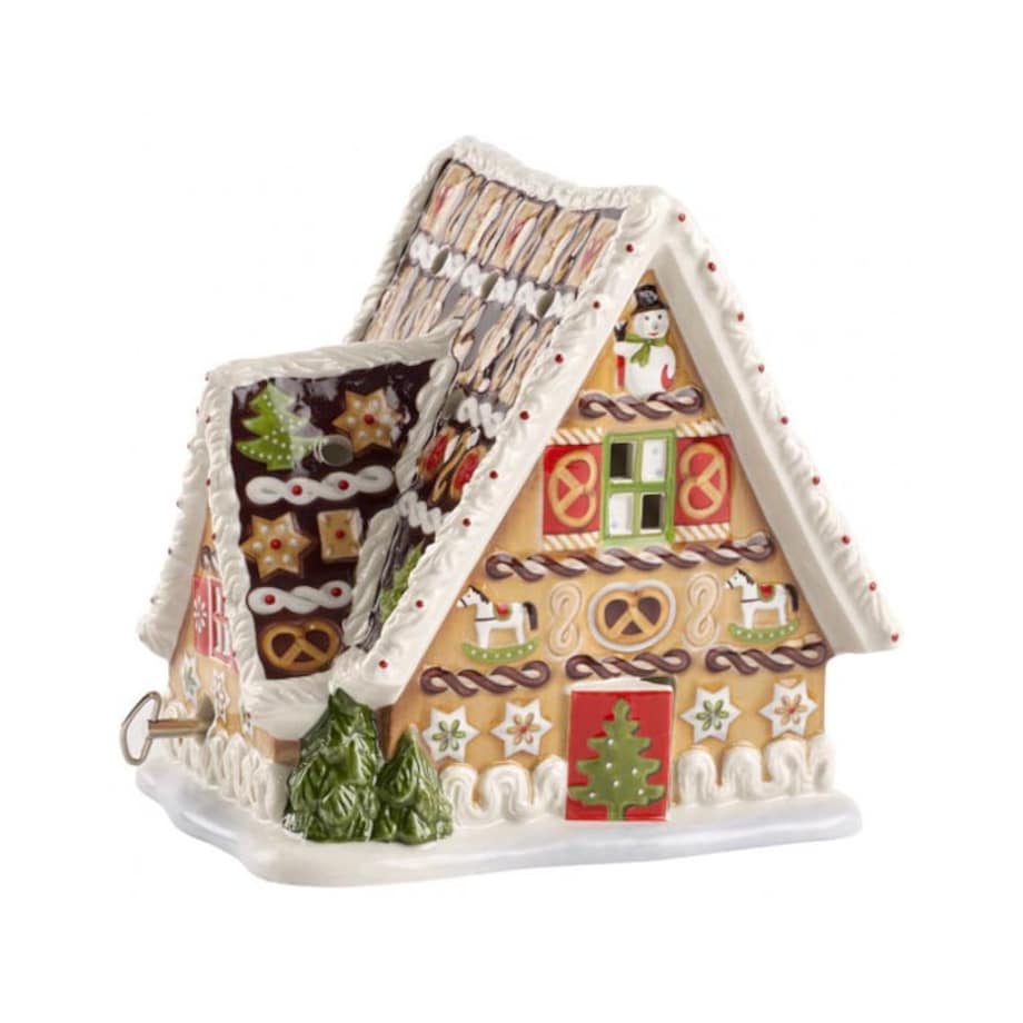 Pozytywka Domek z piernika Christmas, 16 x 16 x 13 cm, Villeroy & Boch