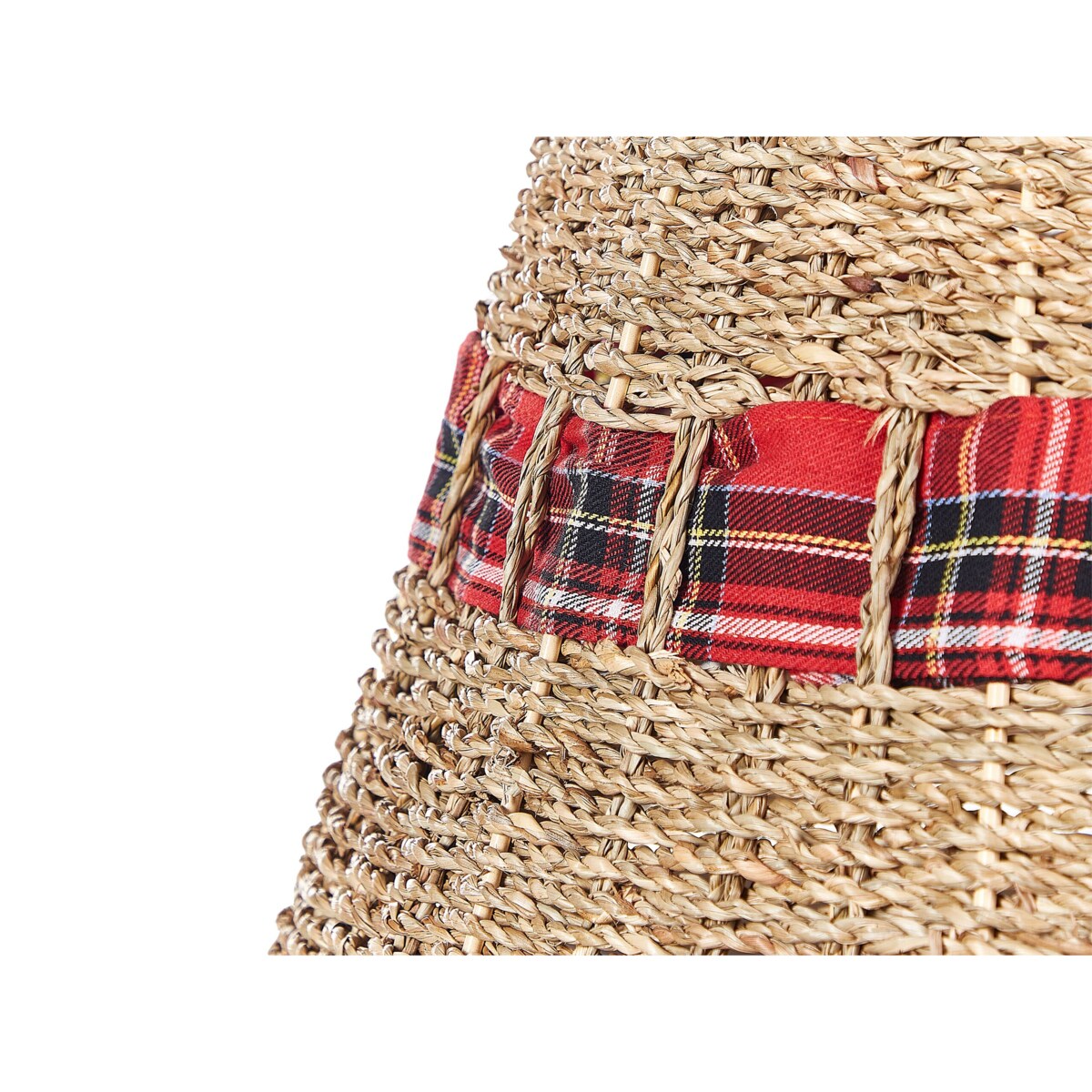 Osłonka pod choinkę Trawa morska 45x45 cm Naturalny MARCHE