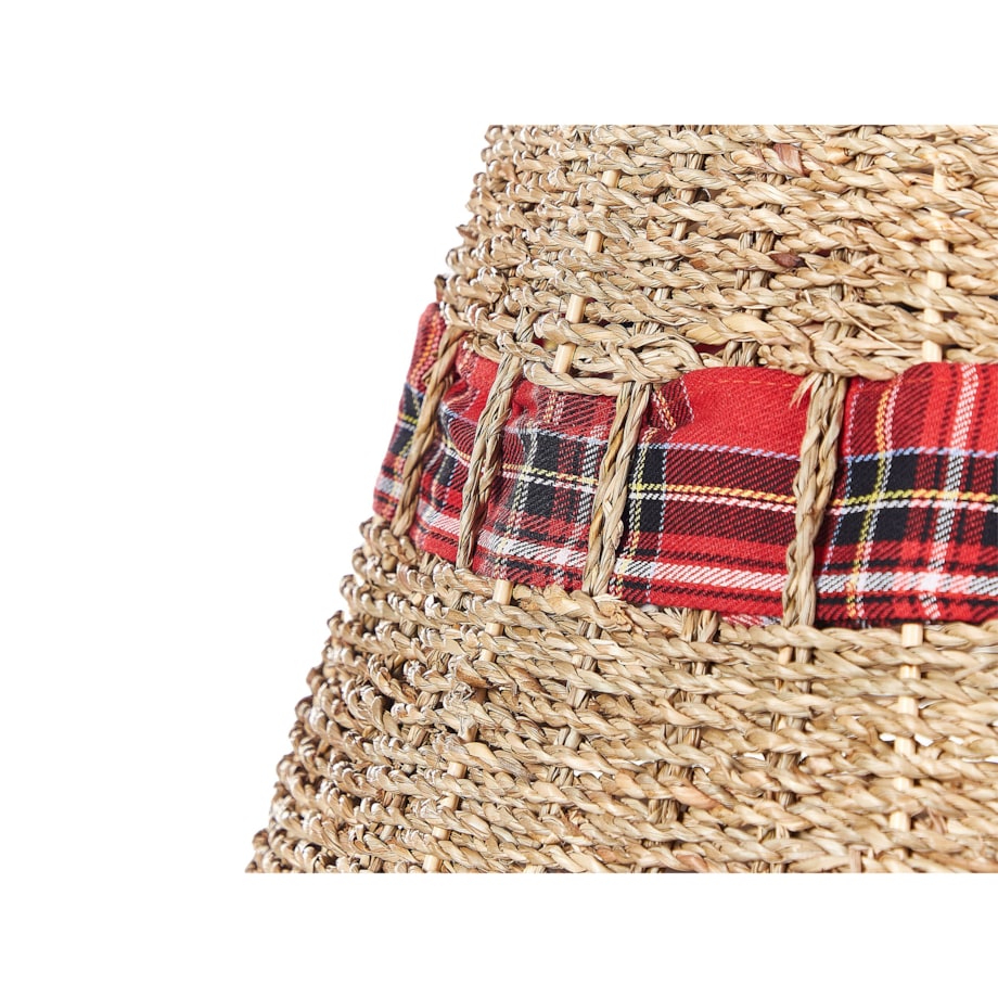 Osłonka pod choinkę Trawa morska 45x45 cm Naturalny MARCHE