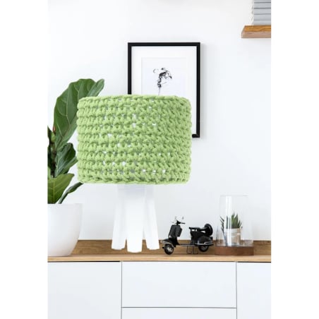 Lampa stołowa COTTON WOOD zielona