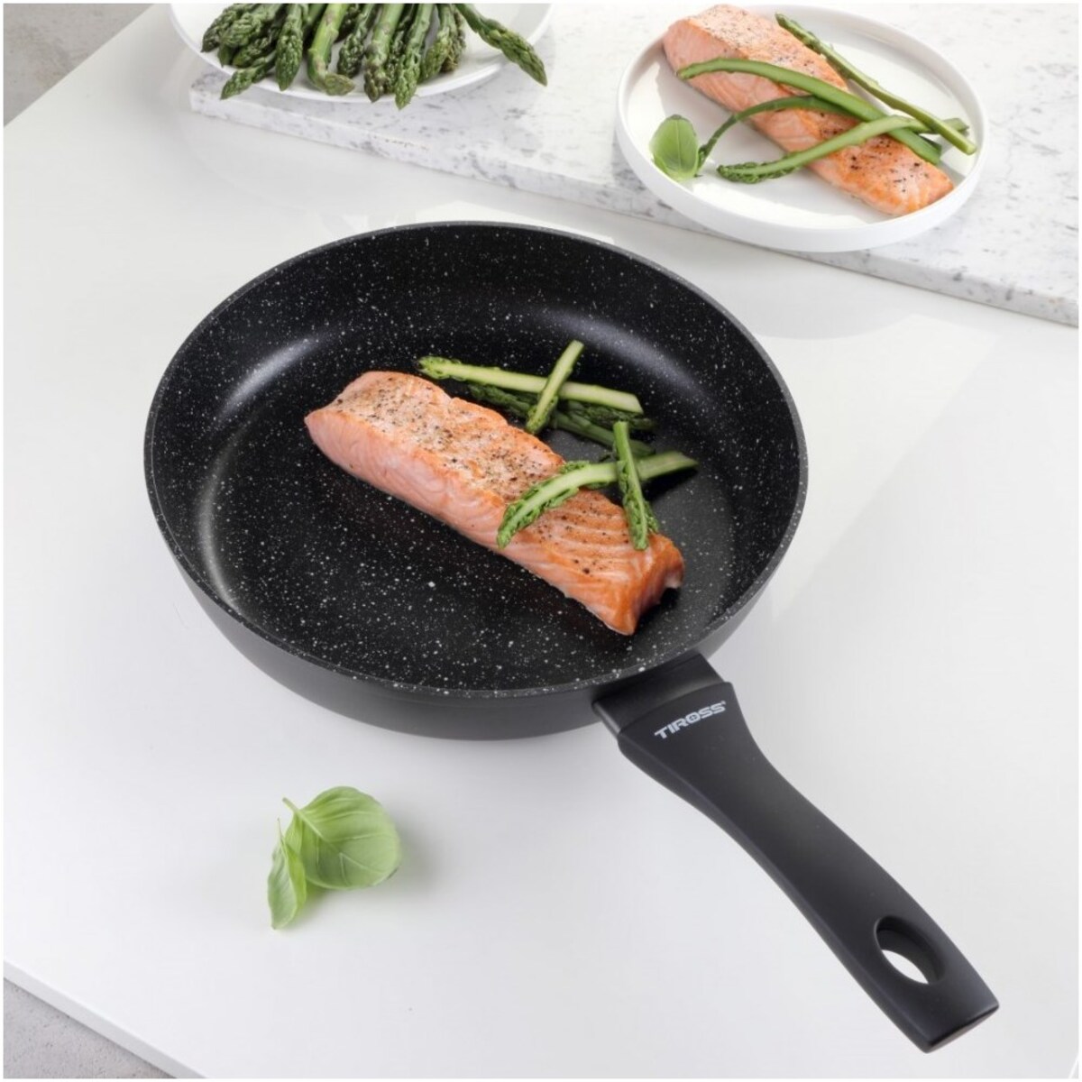 Tiross patelnia z powłoką granitową do smażenia 28cm TS2404