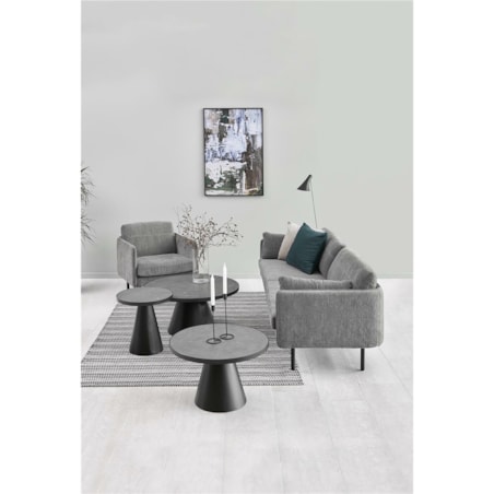 Stolik kawowy Soli 45 czarny