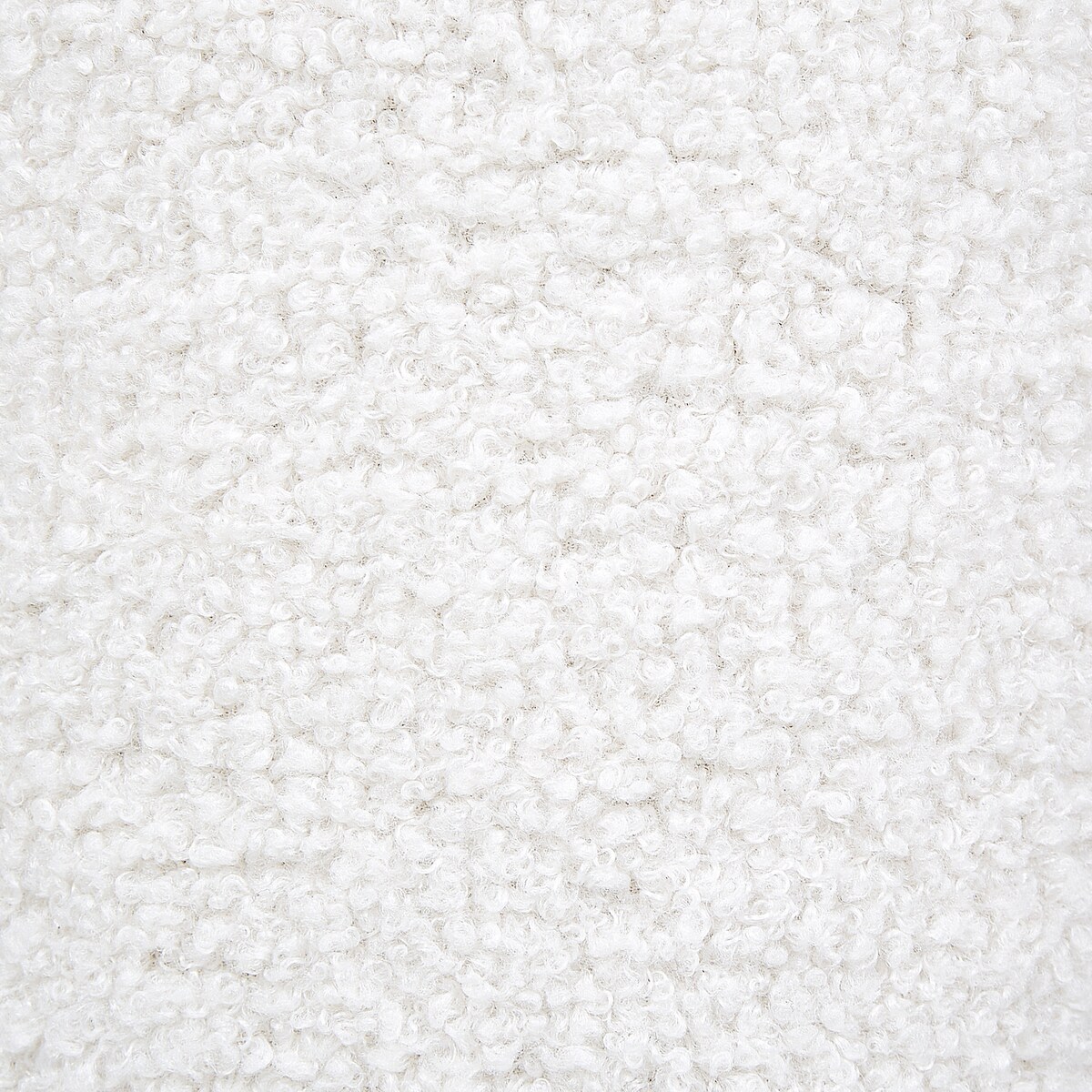 Puf CARRINGTON Boucle Złamana biel