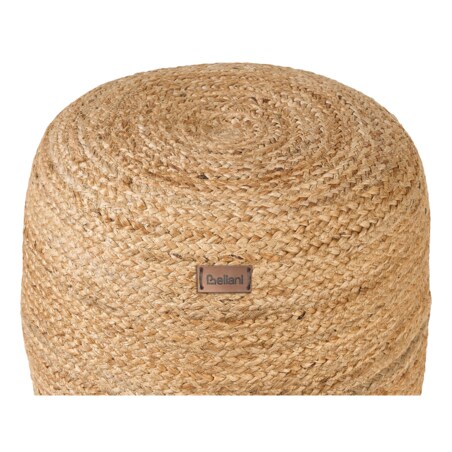 Puf ⌀ 46 cm beżowy DALAMA