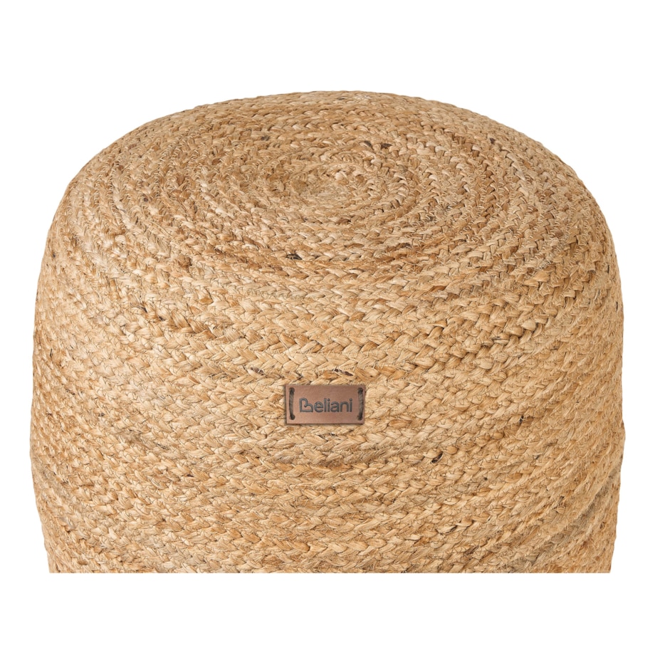 Puf ⌀ 46 cm beżowy DALAMA