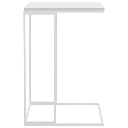 vidaXL Stolik boczny, biały, 40x30x59 cm, materiał drewnopochodny