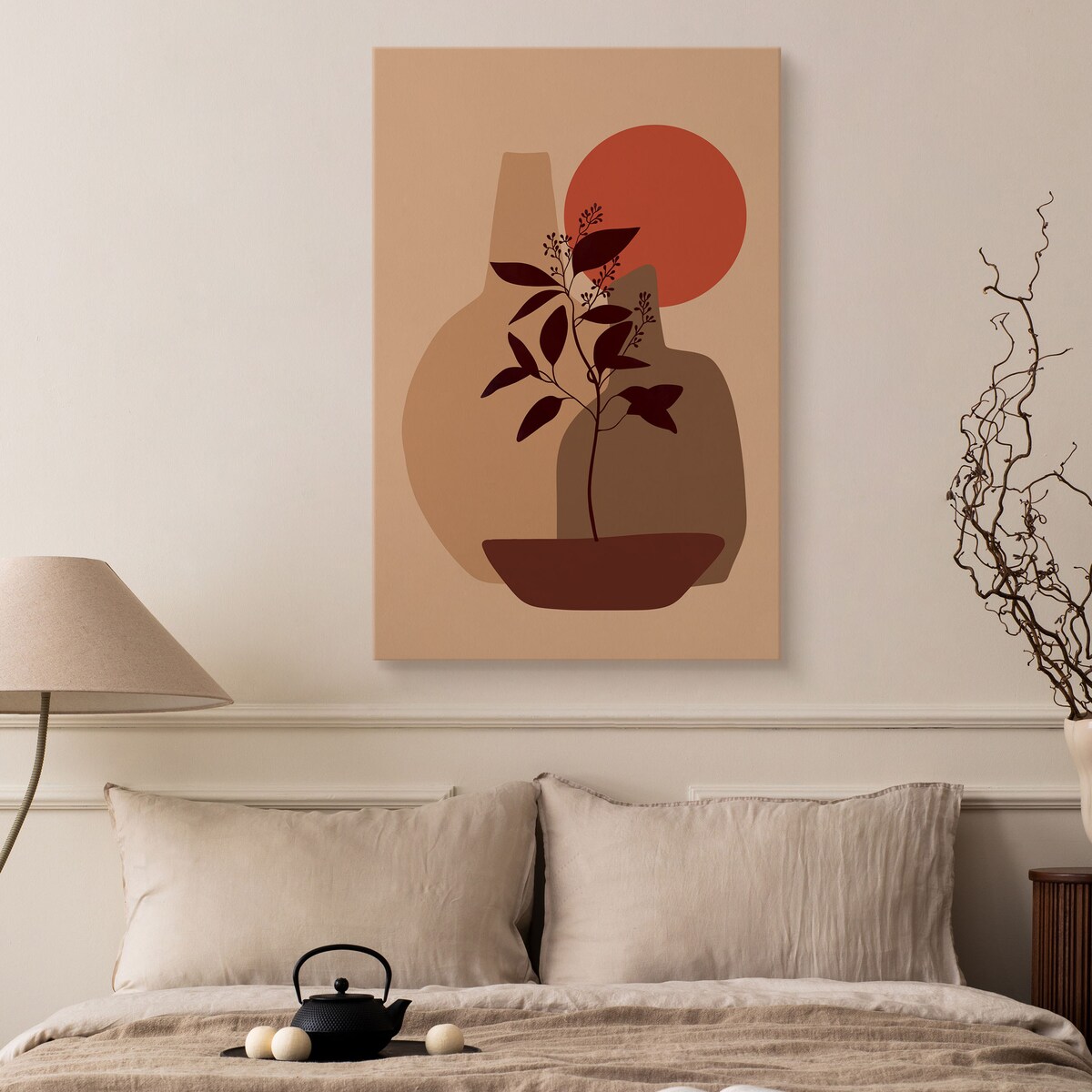 Obraz Martwa Natura W Stylu Boho 30x40cm