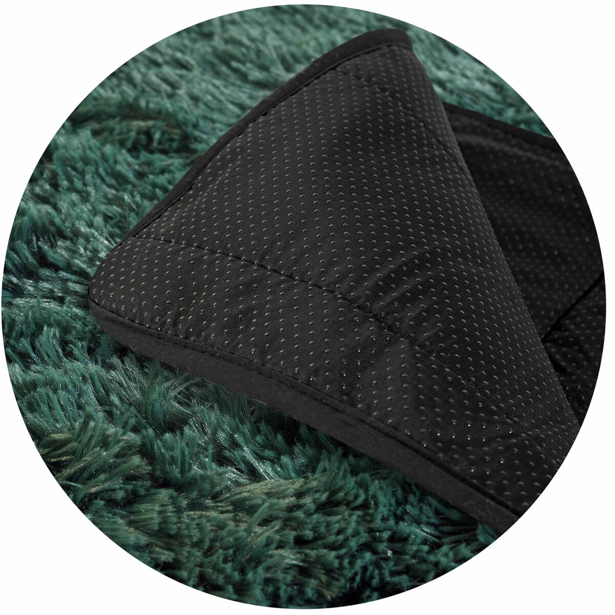 Dywan Shaggy Futrzany Pluszowy Antypoślizgowy Do Salonu Pokoju 160X220 Cm