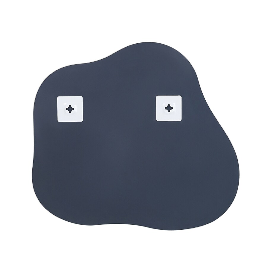 Lustro ścienne 50 x 55 cm srebrne BAGNEUX