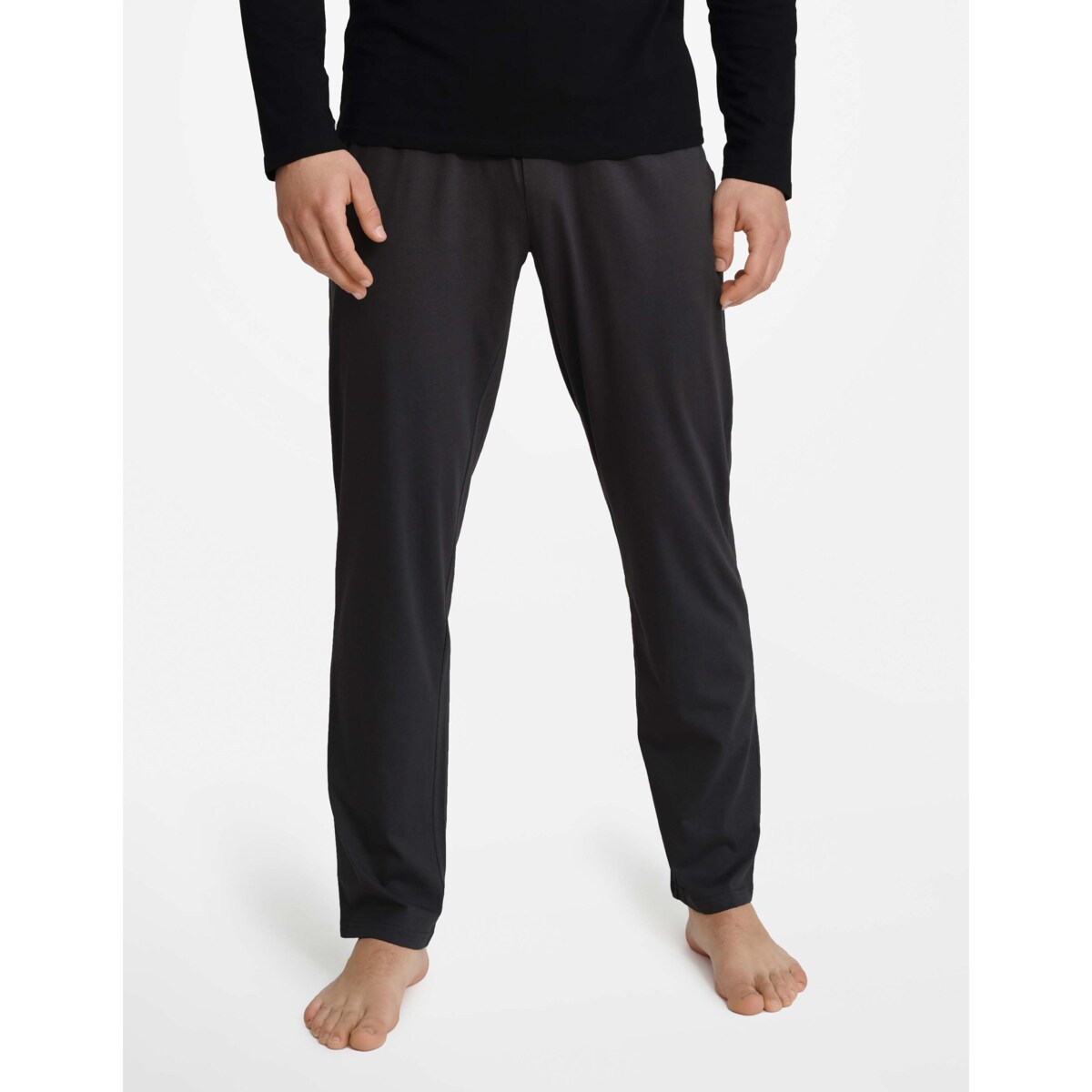 Piżama Insure 40963-99X Czarno-Ciemno Szara Czarno-Ciemno Szary, XXL