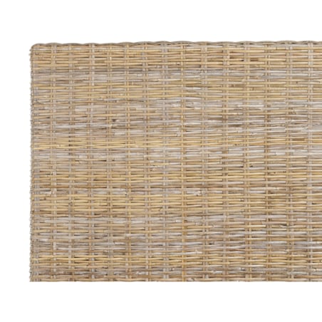 Łóżko rattanowe 180 x 200 cm naturalne SALBRIS
