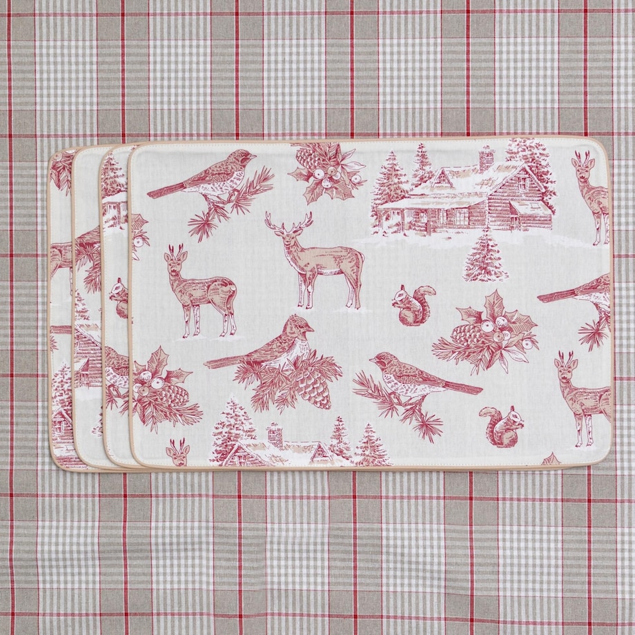 Obrus Glen Check - 130 cm x 250 cm - idealny dla 6 osób