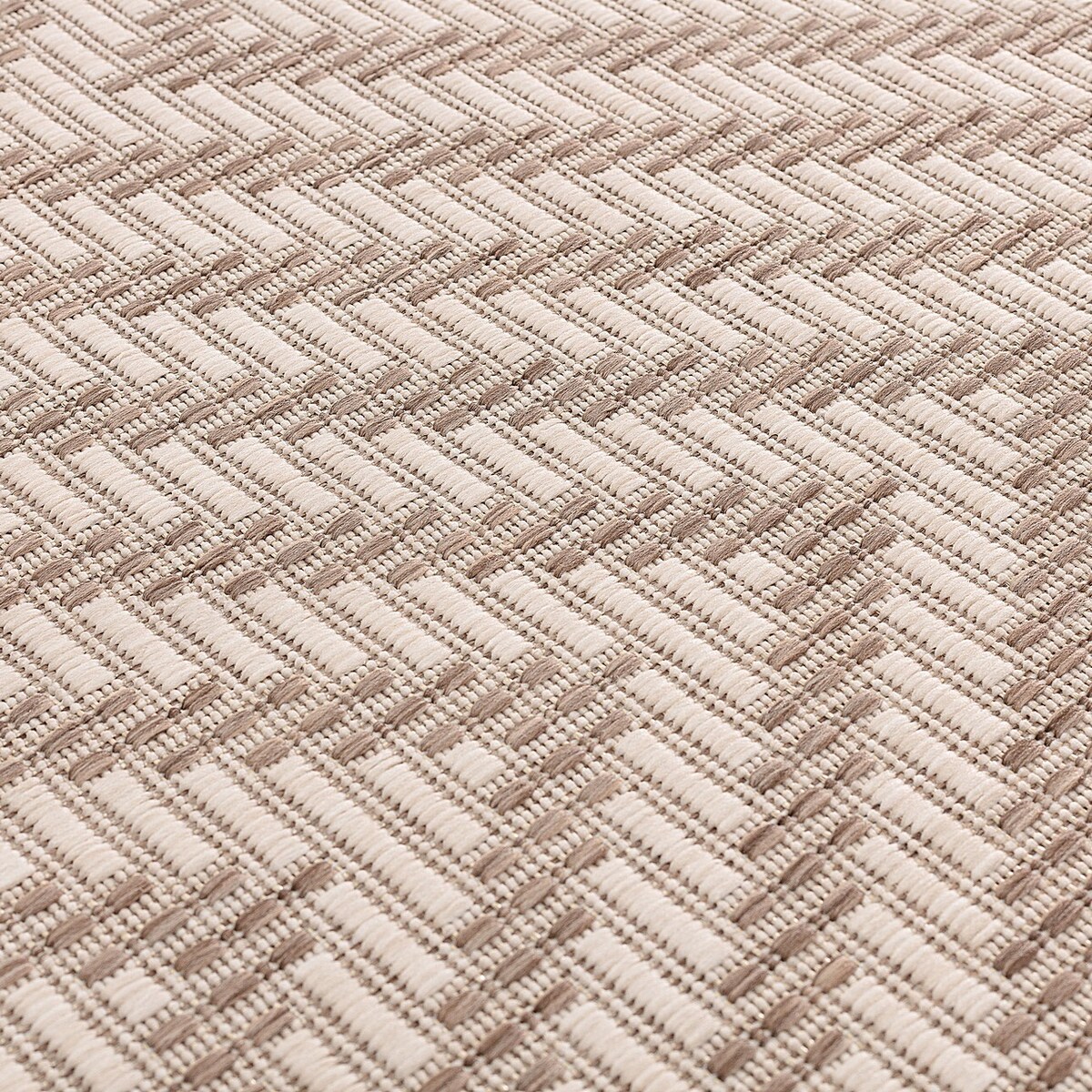 Dywan Lineo beige/mink 120cm, ⌀120 cm