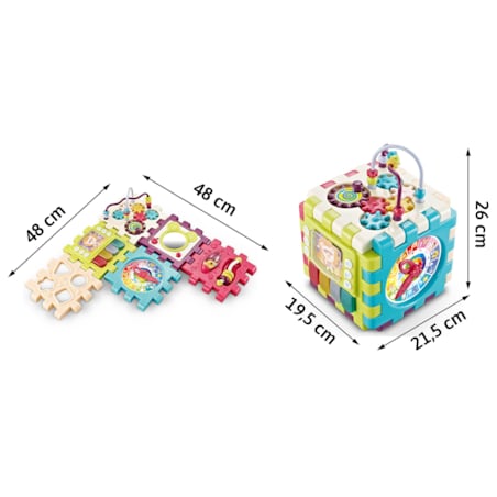 Kostka edukacyjna sorter montessori dla dziecka Ricokids