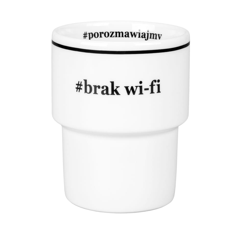 Kubek 300 ml Hel "Brak wi-fi" LU54 (2189B)