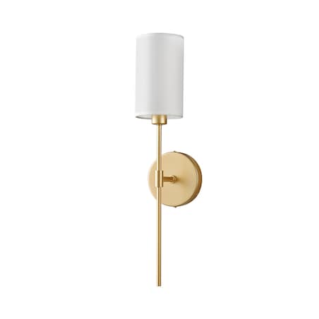 Lampa ścienna DARLING złota 53 cm
