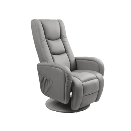 Fotel PULSAR szary rozkładany