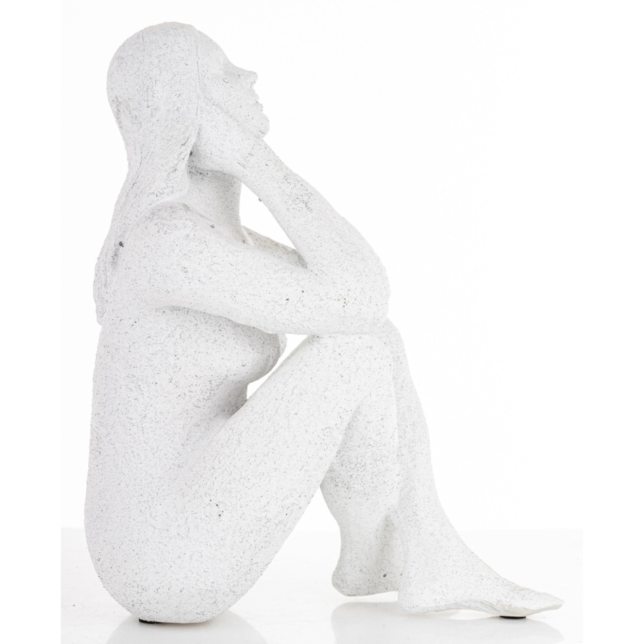 Figura siedzącej kobiety 23x10x18,5 cm DONNA
