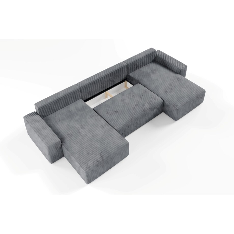 Narożnik COCO U z funkcją spania Kolor: TILIA 90