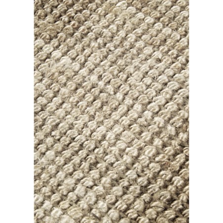 Dywan jutowy do salonu 200x290cm, naturalny kremowy dywan z juty