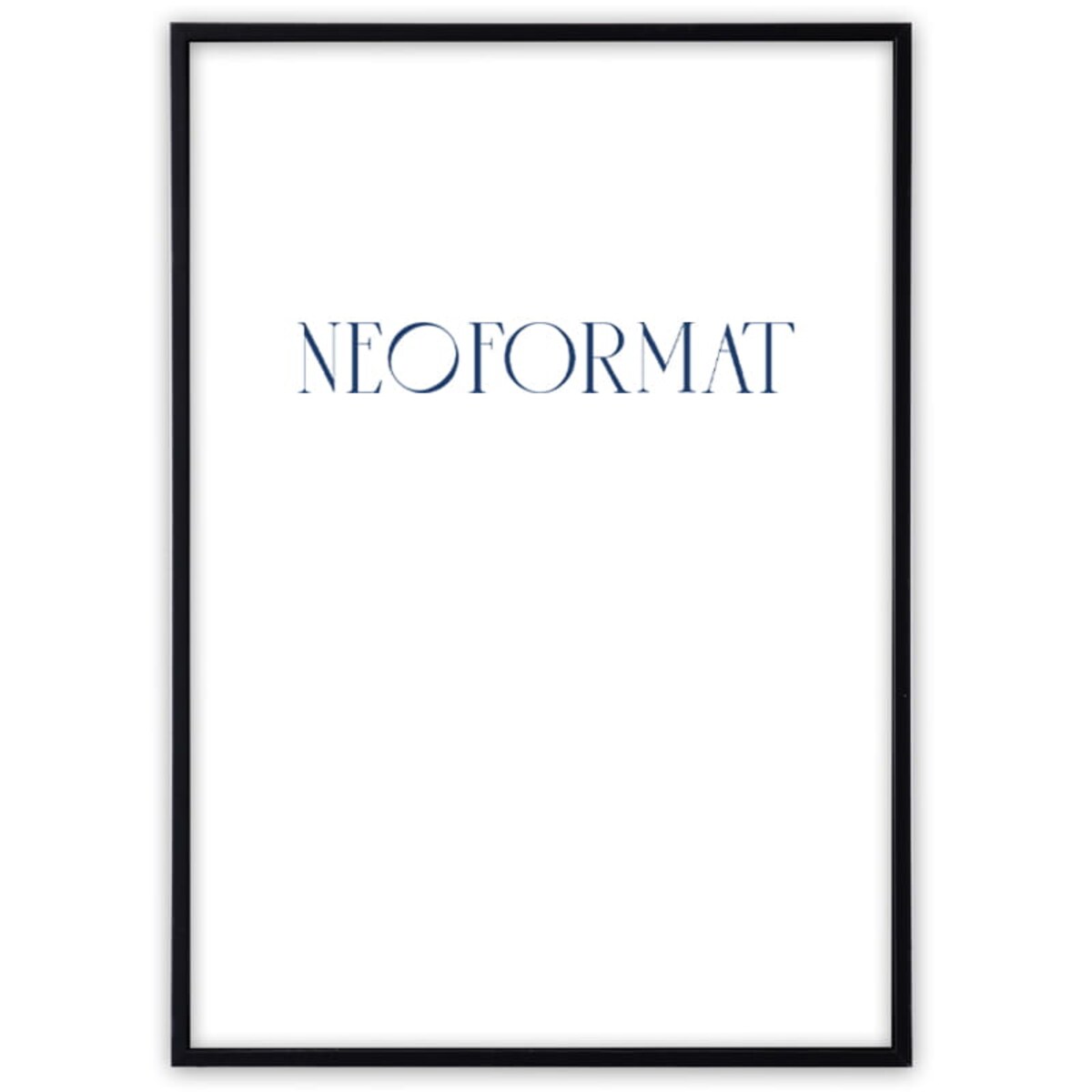 rama aluminiowa n czarna 70x100 cm