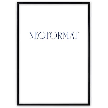 rama aluminiowa n czarna 70x100 cm