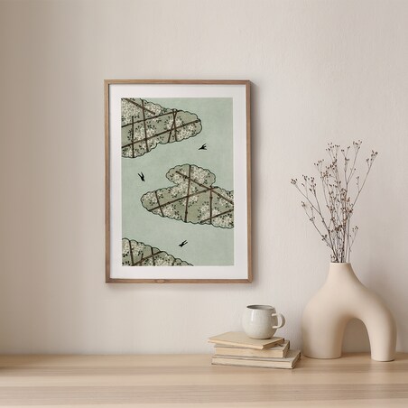 Plakat Zielone Niebo 21x30cm