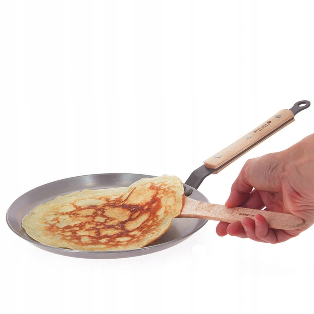 PATELNIA do naleśników DE BUYER Mineral 24cm STAL K3