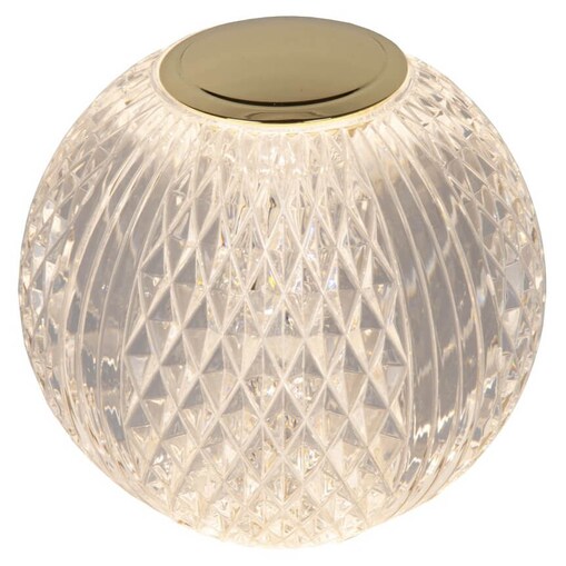 Stołowa lampa glamour Cintra ściemnialna LED 1,5W złota