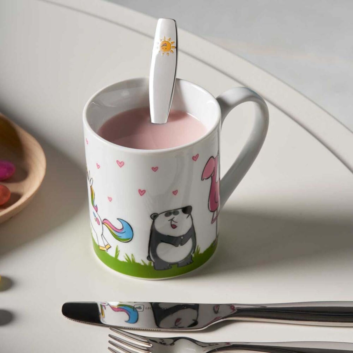 Zestaw śniadaniowy 3cz. Dziewczynka