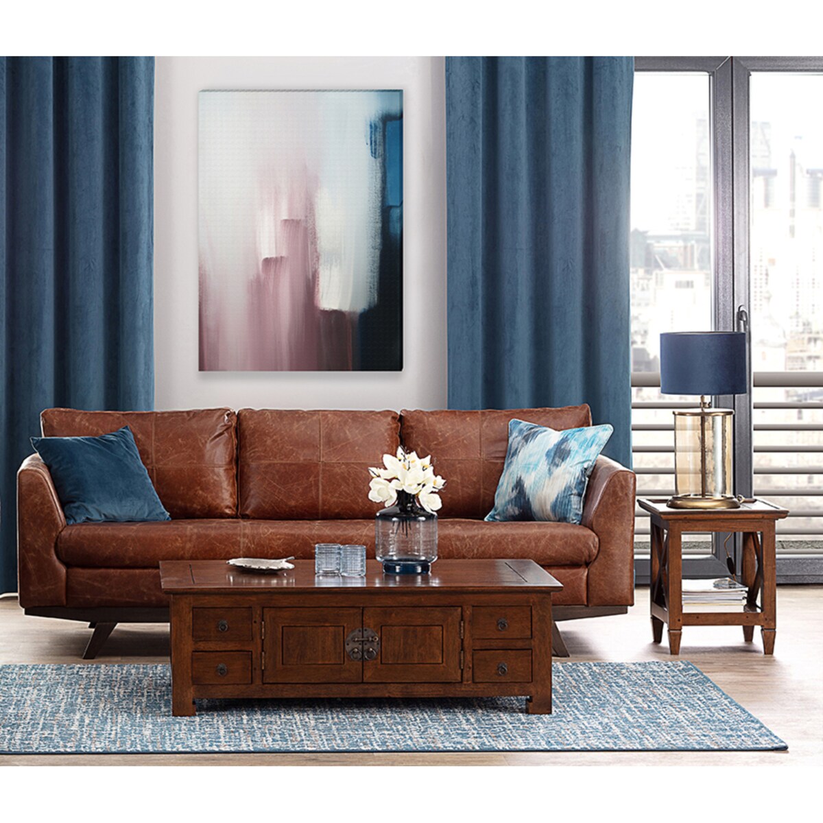 Obraz na płótnie Soft Smuge, 70 x 100 cm