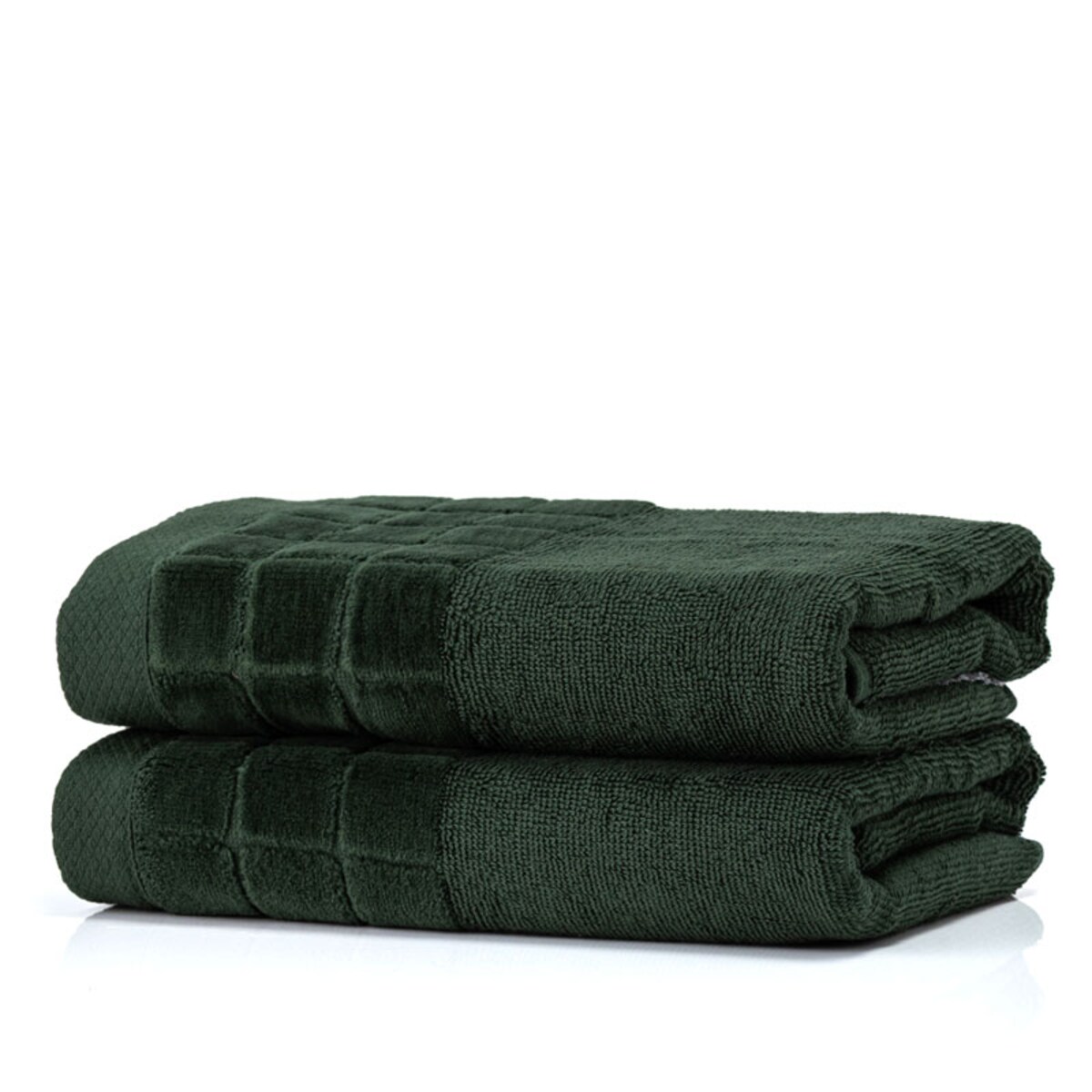 Luksusowy ręcznik EMERALD VELVET 50x100 cm z bawełny czesanej premium