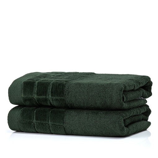 Luksusowy ręcznik EMERALD VELVET 50x100 cm z bawełny czesanej premium