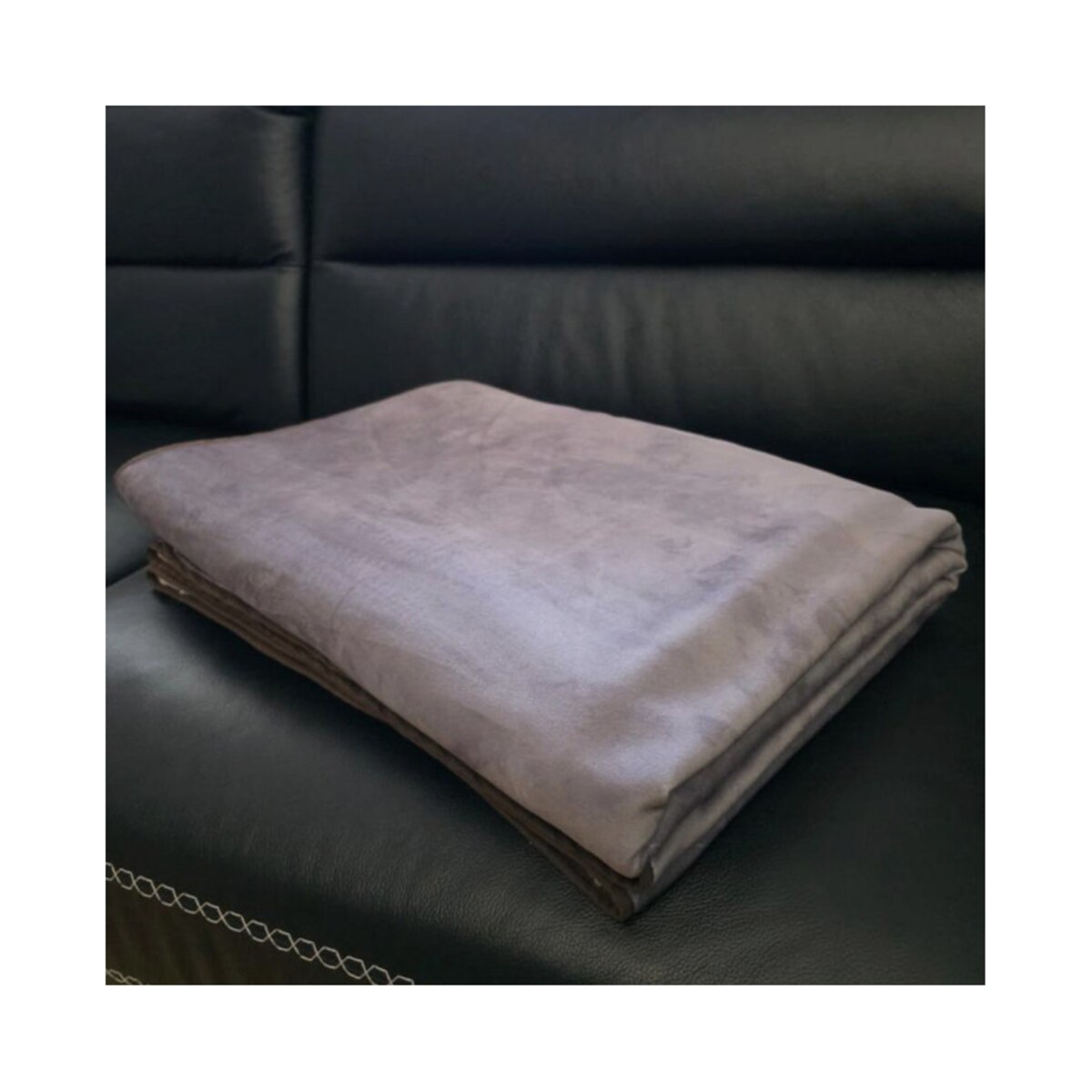 Narzuta drukowana 160x200 cm STONE BROWN