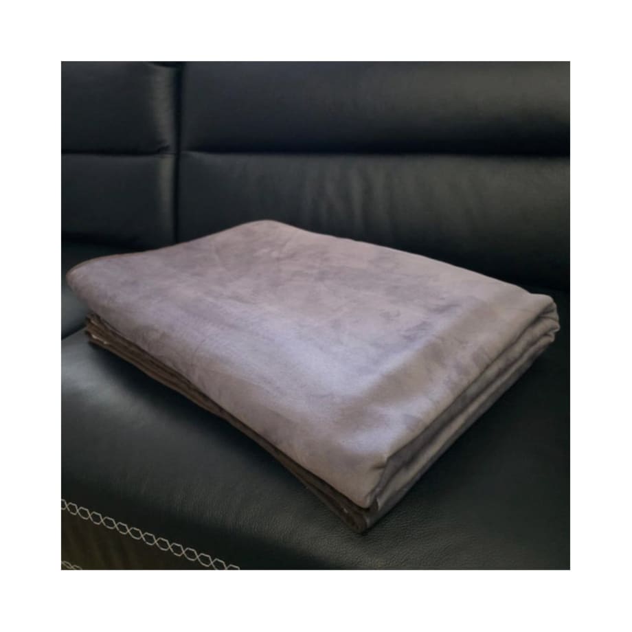 Narzuta drukowana 160x200 cm STONE BROWN