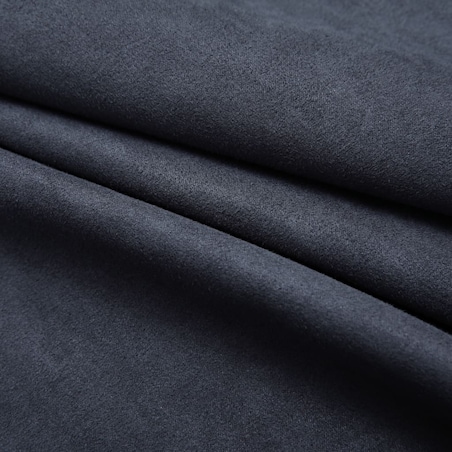 vidaXL Zasłony zaciemniające z metalowymi kółkami, 2 szt., antracytowe