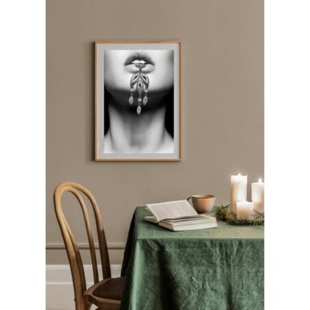 Poster Story, Plakat, Obraz - Kobieta z Balonami, wymiary 21 x 30 cm