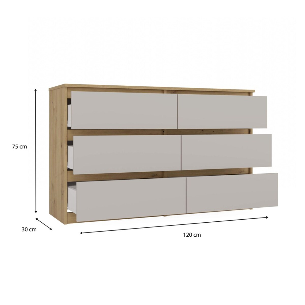 Komoda Malwa M6/120 ARTISAN KASZMIR