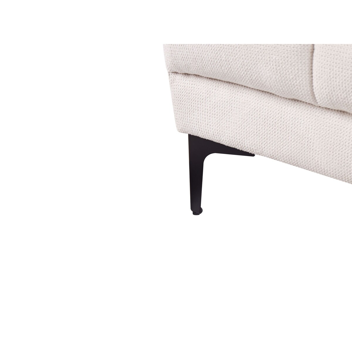 Otomana ALNES Złamana biel