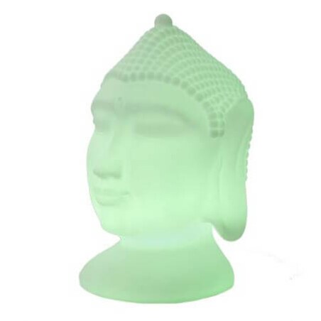 Lampa tarasowa stojąca Goa LUMGA070OFNW King Home LED 7W 6000K IP65 Buddha biała