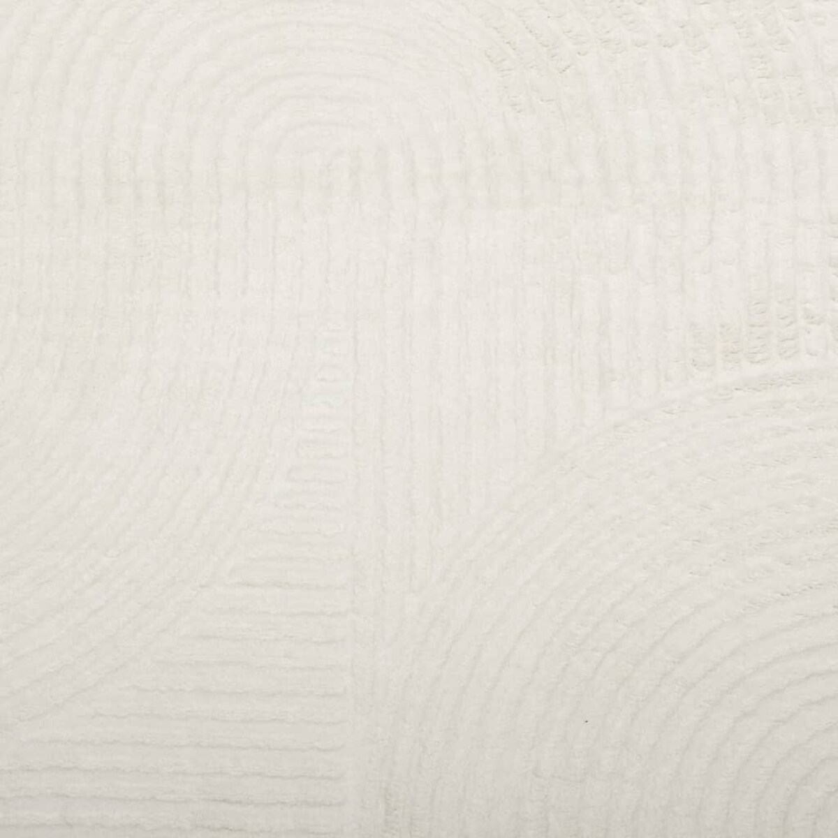 vidaXL Dywan IZA z krótkim włosiem, kremowy, Ø 200 cm