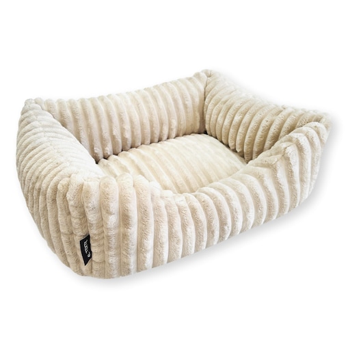 Pluszowe legowisko dla kota BELLA, 60x40 cm, Beż