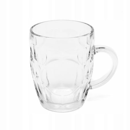 SZKLANY KUFEL na do piwa napoje z uchem 500 ml restauracji domu grill 6 szt