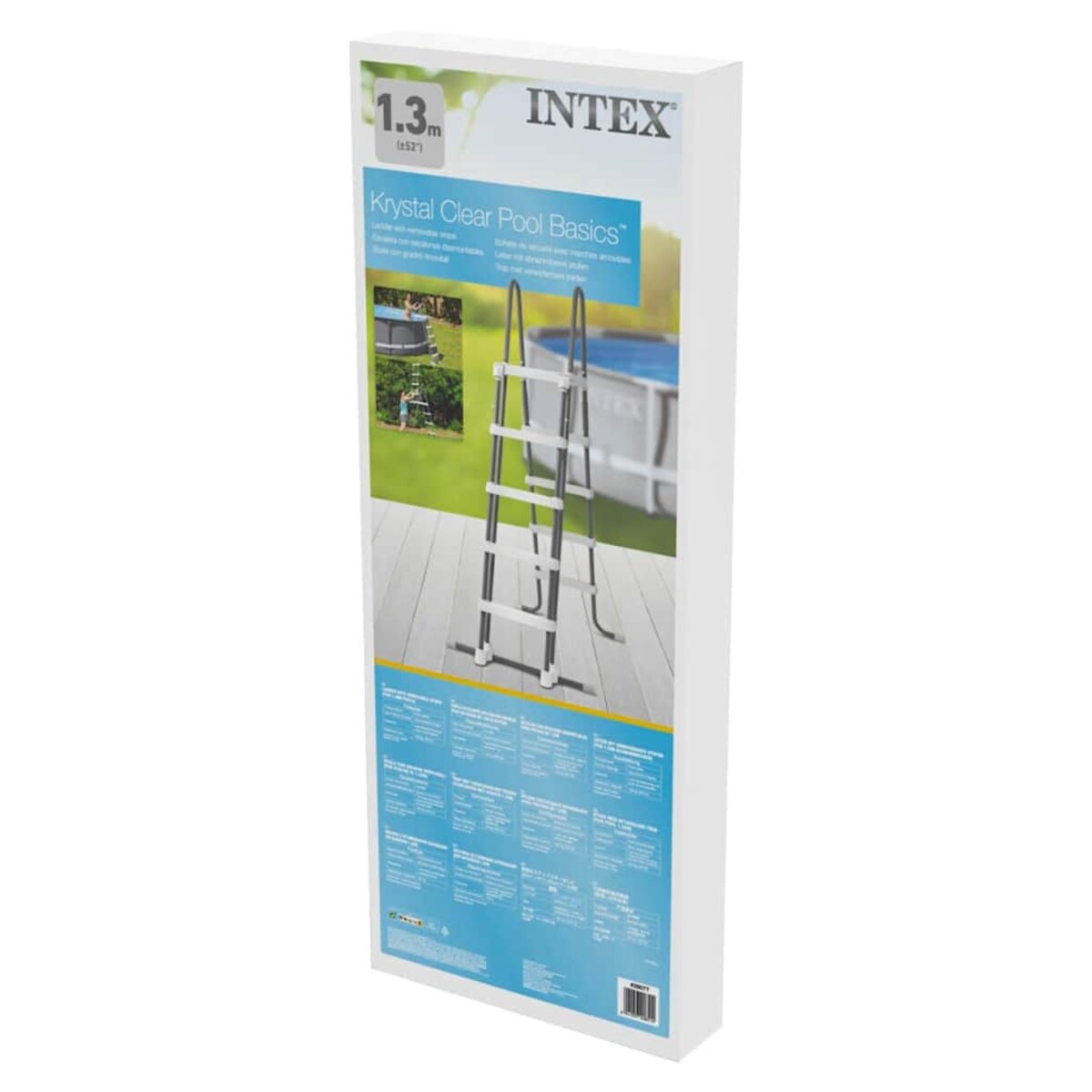 Intex 5-stopniowa drabinka basenowa, 132 cm