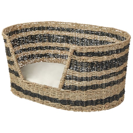 Legowisko z trawy morskiej 65 x 44 cm naturalny DURBAN