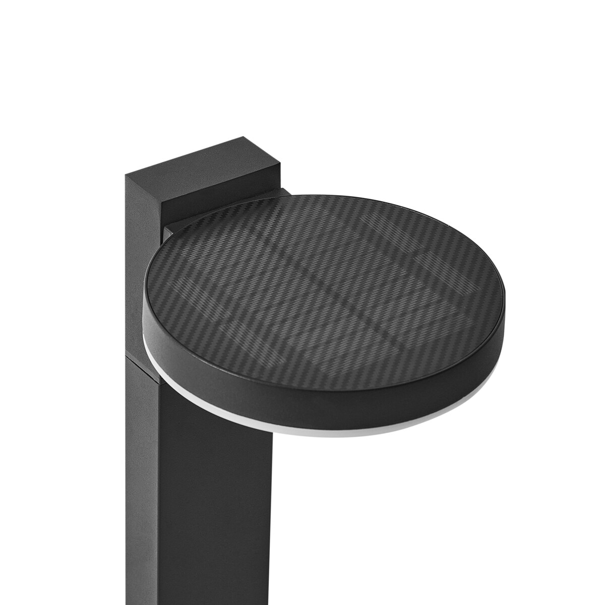 Lampa ogrodowa solarna LED 50 cm czarna PARKERS