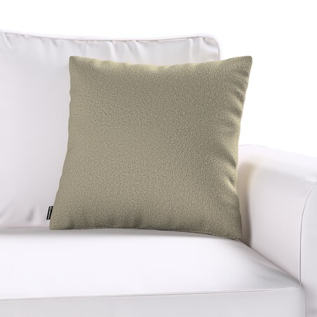 Poszewka Kinga na poduszkę 60x60 ciemno beżowa bukla