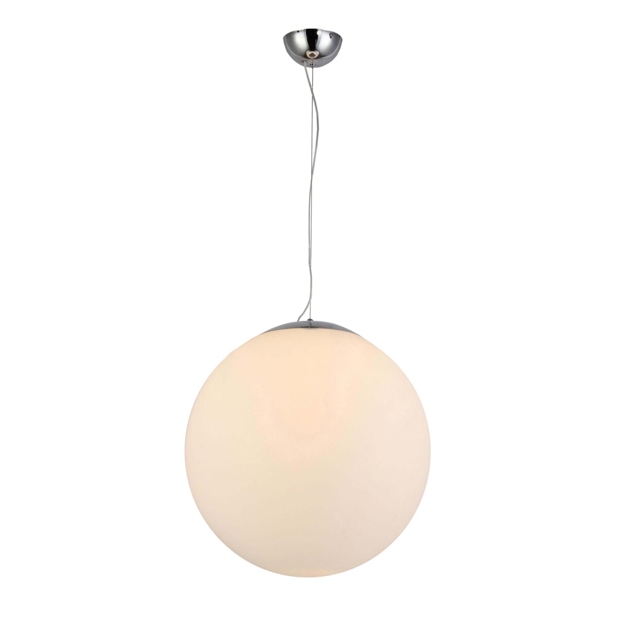 Wisząca lampa jadalniana White Ball nad stół kula biała