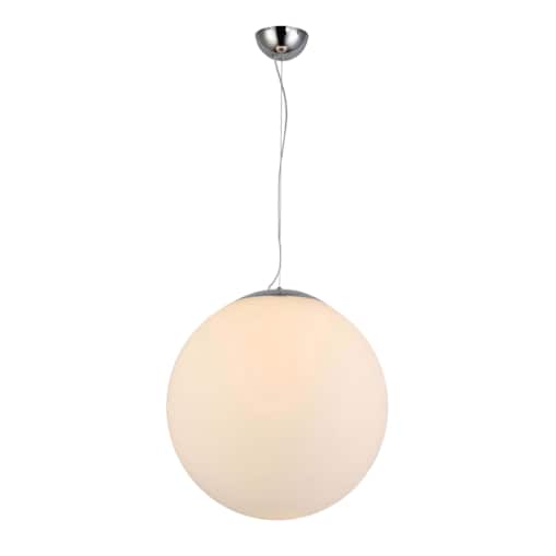 Wisząca lampa jadalniana White Ball nad stół kula biała