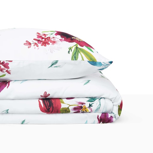 Pościel Bukiety 150/200 + 50/60 cm